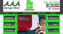 Desktop Screenshot of aaagaragedoorinc.com